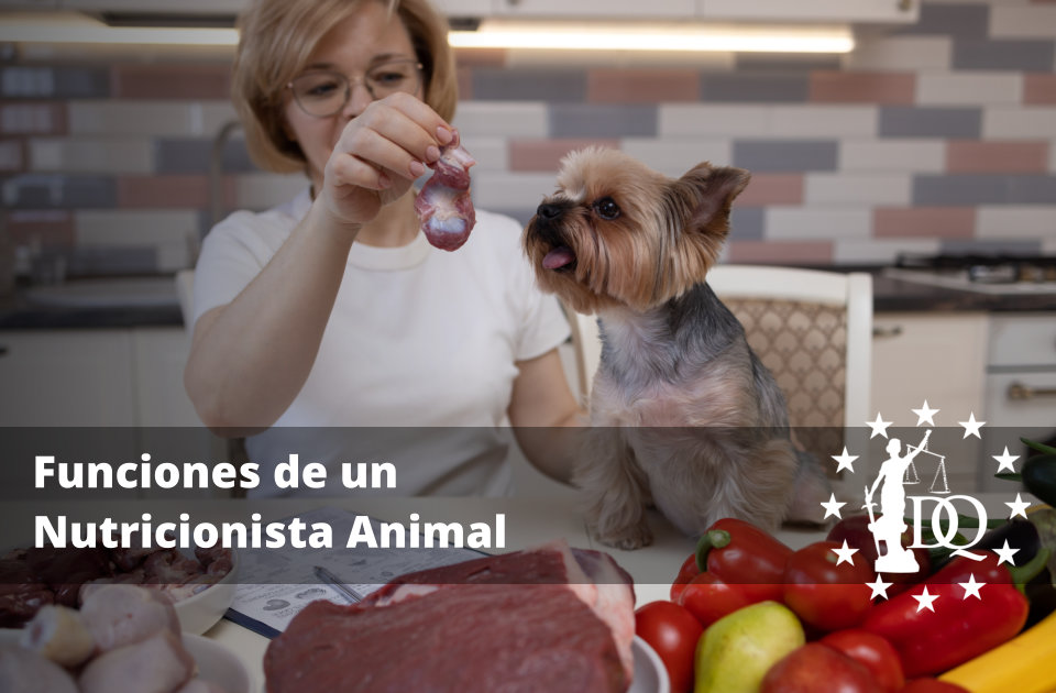 Funciones de un Nutricionista Animal